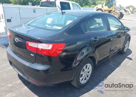2012 Kia Rio Lx z USA, uszkodzony, nr VIN KNADM4A3XC6078015
